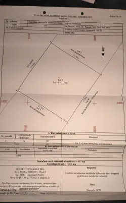 Terenuri intravilane de vânzare – Berceni, Strada Primăverii | 2 loturi - imagine 5